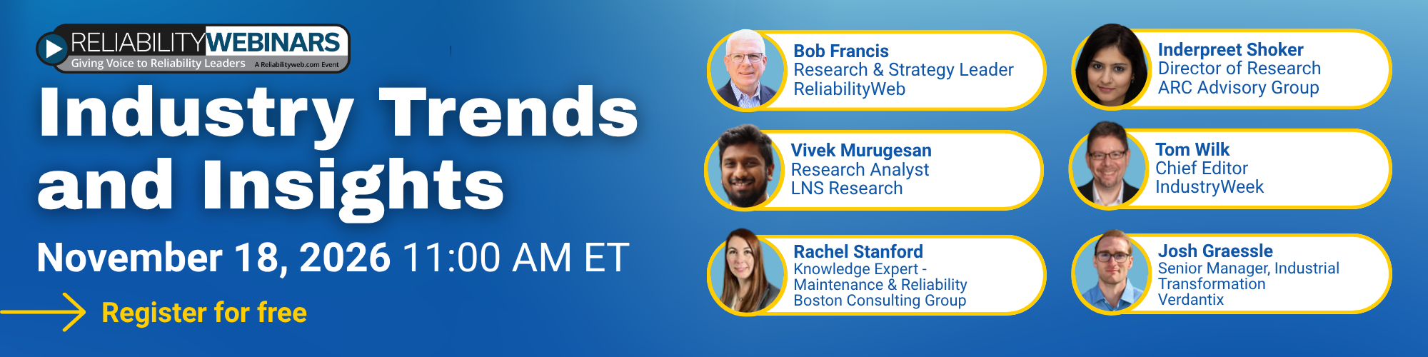 ANALYST WEBINAR 4IN ANALYST WEBINAR 4IN
