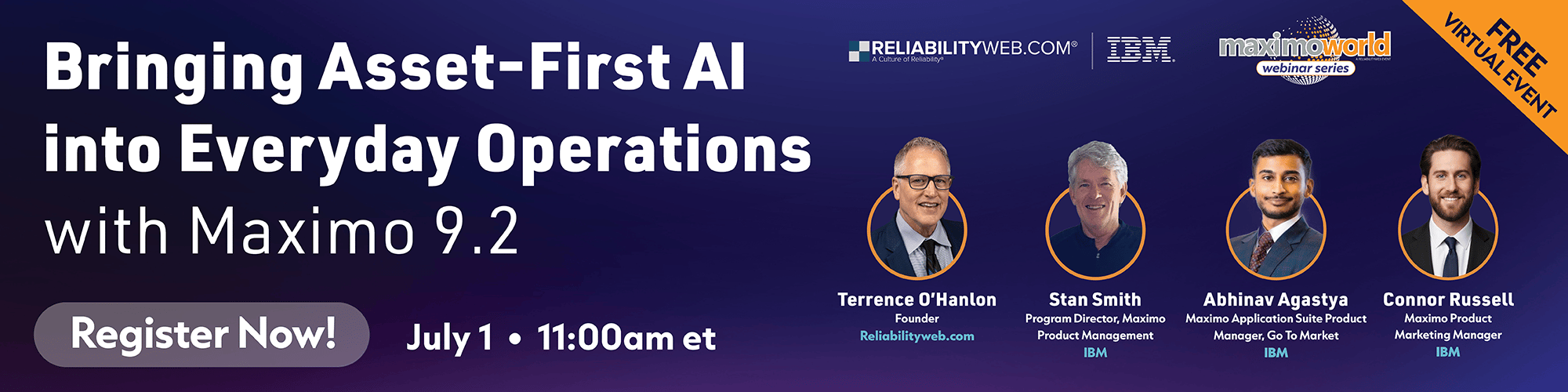 MaximoWorld Webinars July 1 2026 4inch MaximoWorld Webinars July 1 2026 4inch