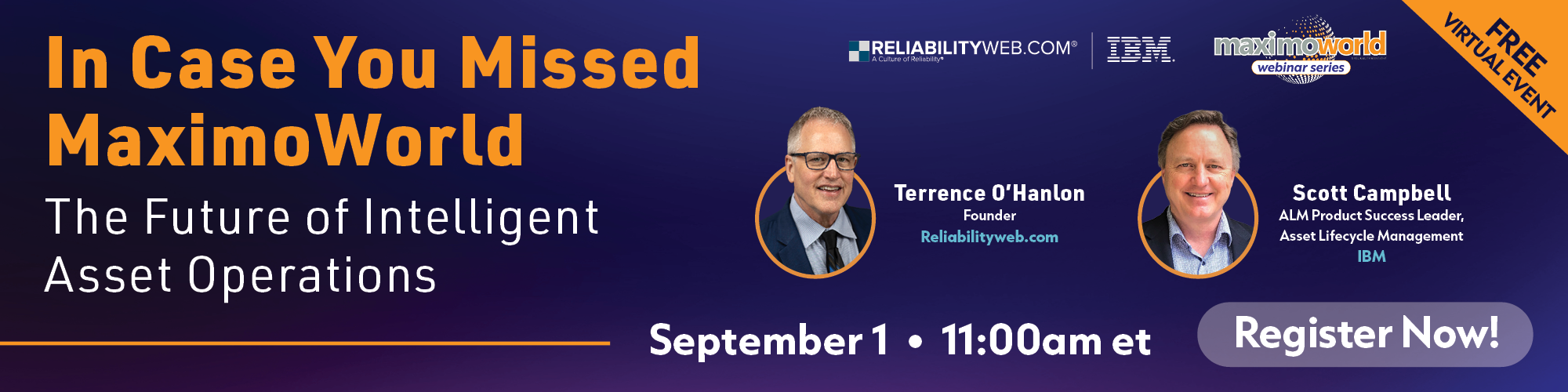 MaximoWorld Webinars September 1 2026 - 4inch MaximoWorld Webinars September 1 2026 - 4inch